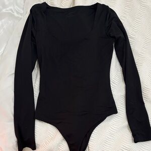 Urban Planet Black Long Sleeve Bodysuit